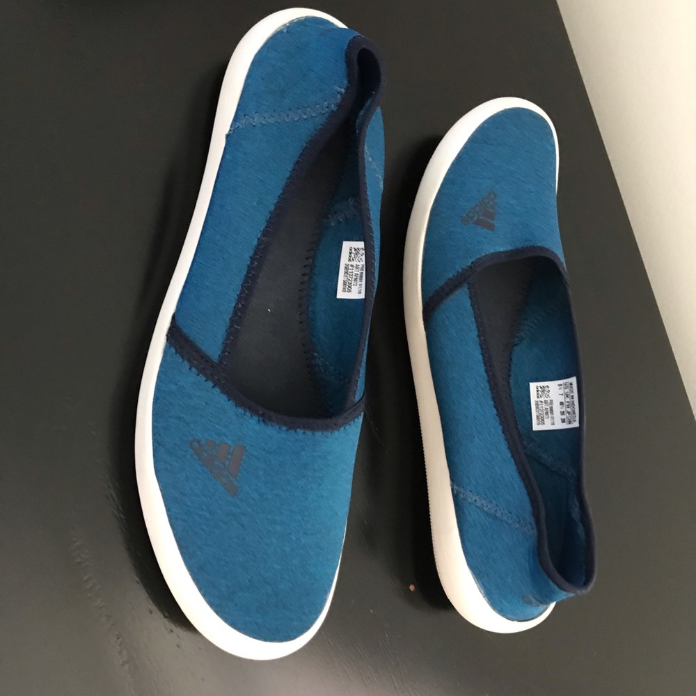 Adidas slip on sneakers size 8.5